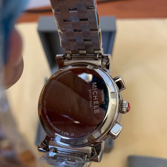 NWT MICHELE Sport Sail  Watch MWW01C000137 main image 7